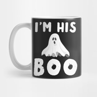 I'm His Boo Halloween Couples Gifts Mug